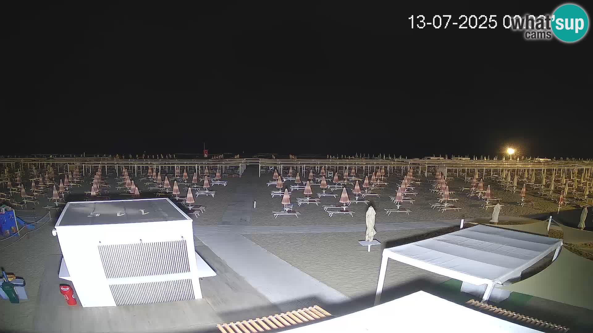 Live webcam Riccione – Bagni Oreste spiaggia 115