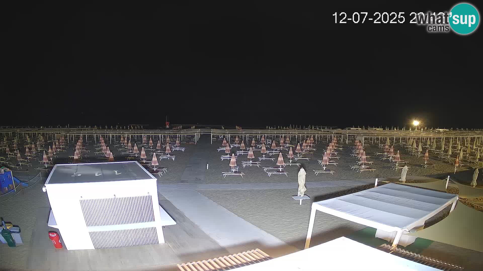 Live webcam Riccione beach – Bagni Oreste spiaggia 115