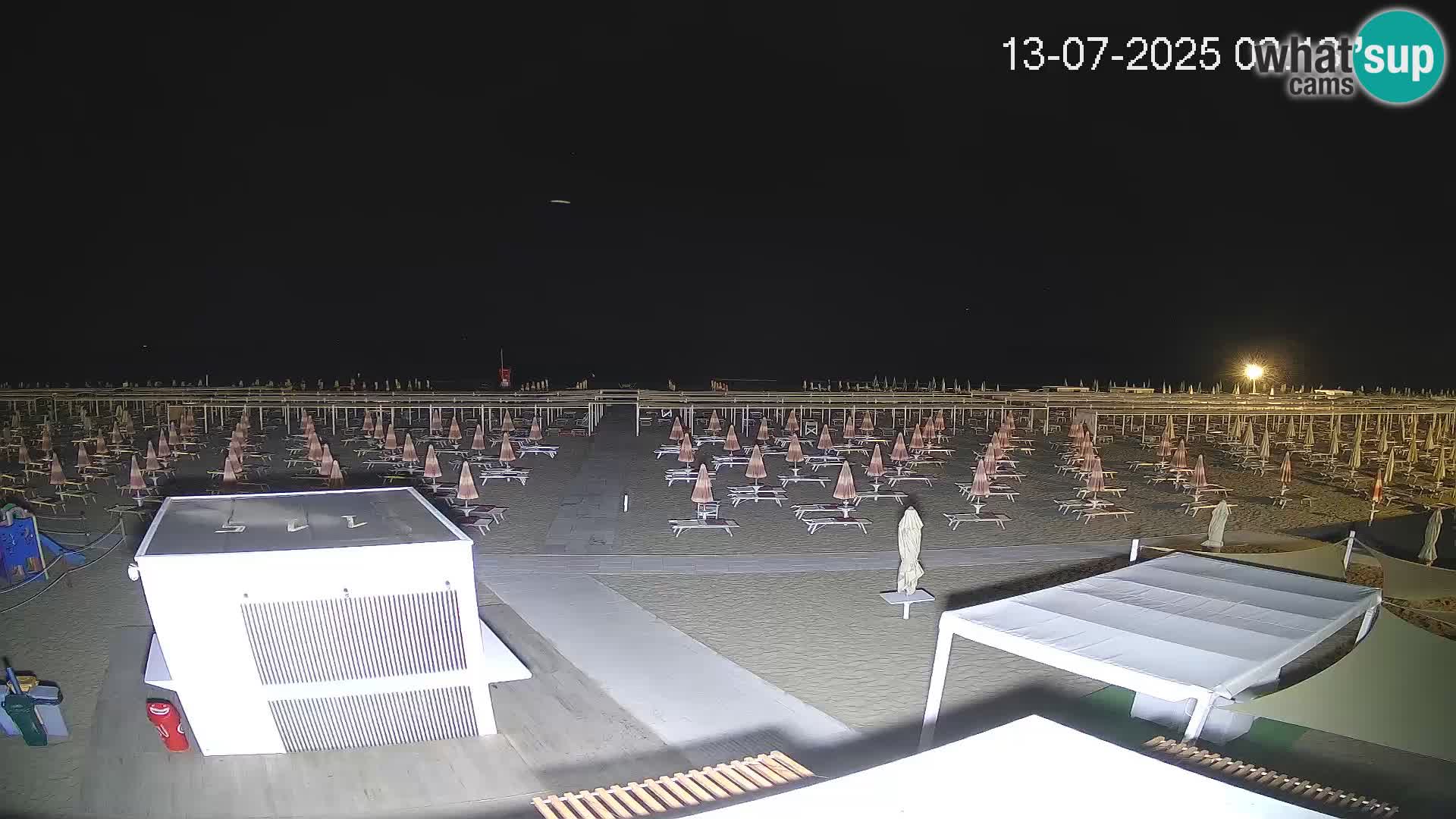 Live webcam Riccione – Bagni Oreste spiaggia 115