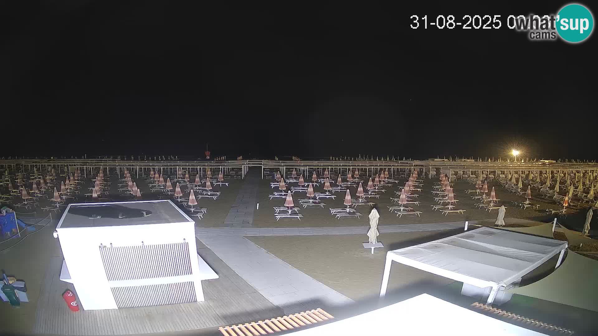 Live webcam Riccione beach – Bagni Oreste spiaggia 115