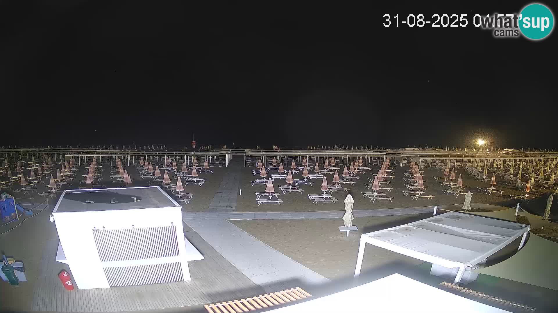 Live webcam Riccione – Bagni Oreste spiaggia 115