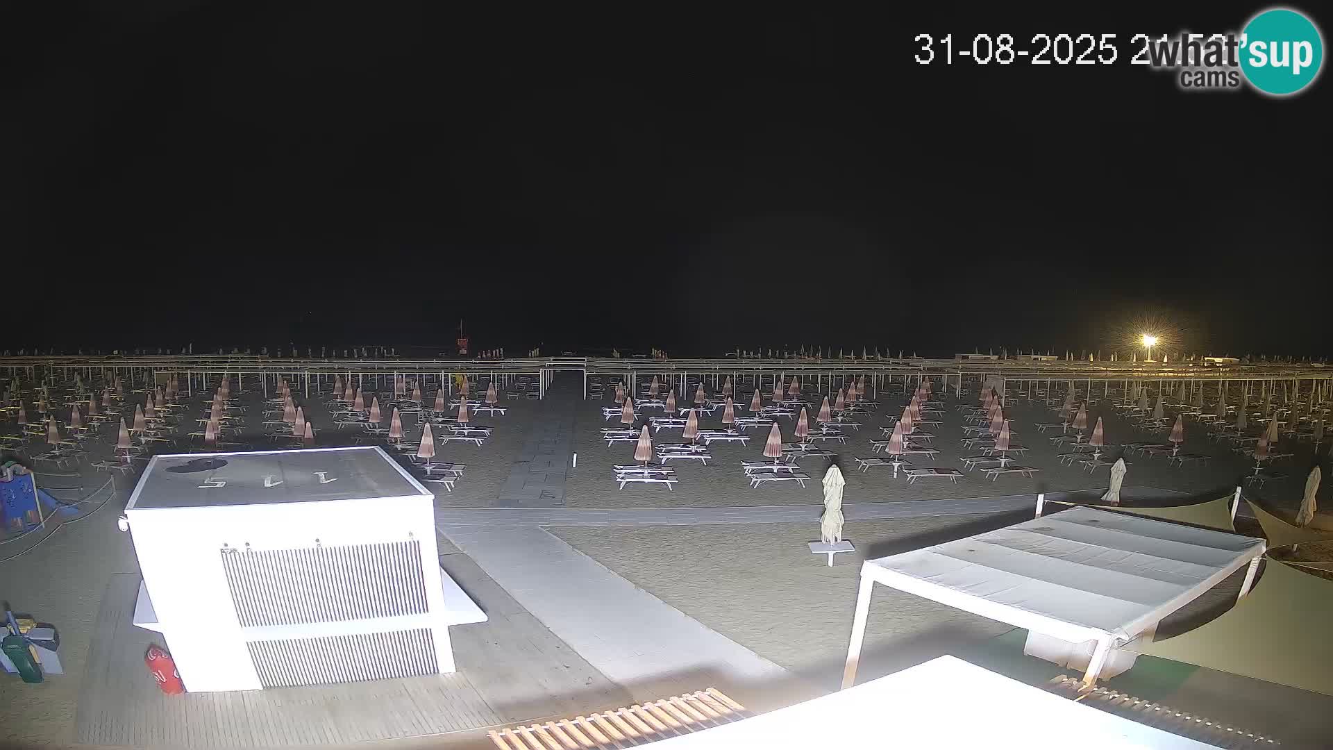 Live webcam Riccione – Bagni Oreste spiaggia 115