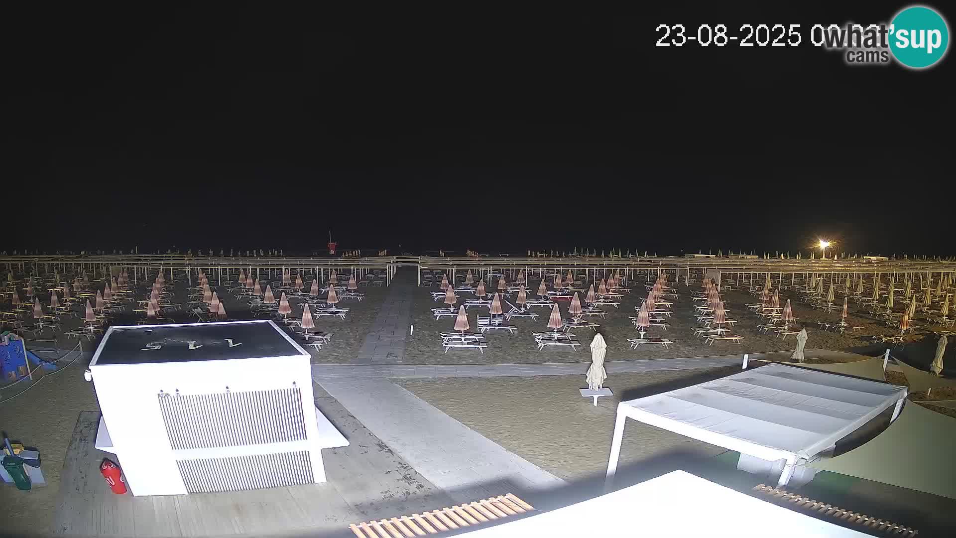 Live webcam Riccione – Bagni Oreste spiaggia 115