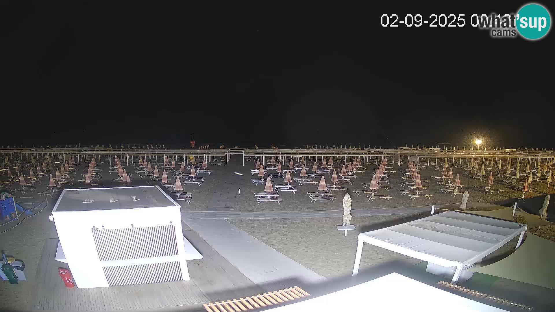 Web kamera plaža Riccione – Bagni Oreste spiaggia 115 – Italija