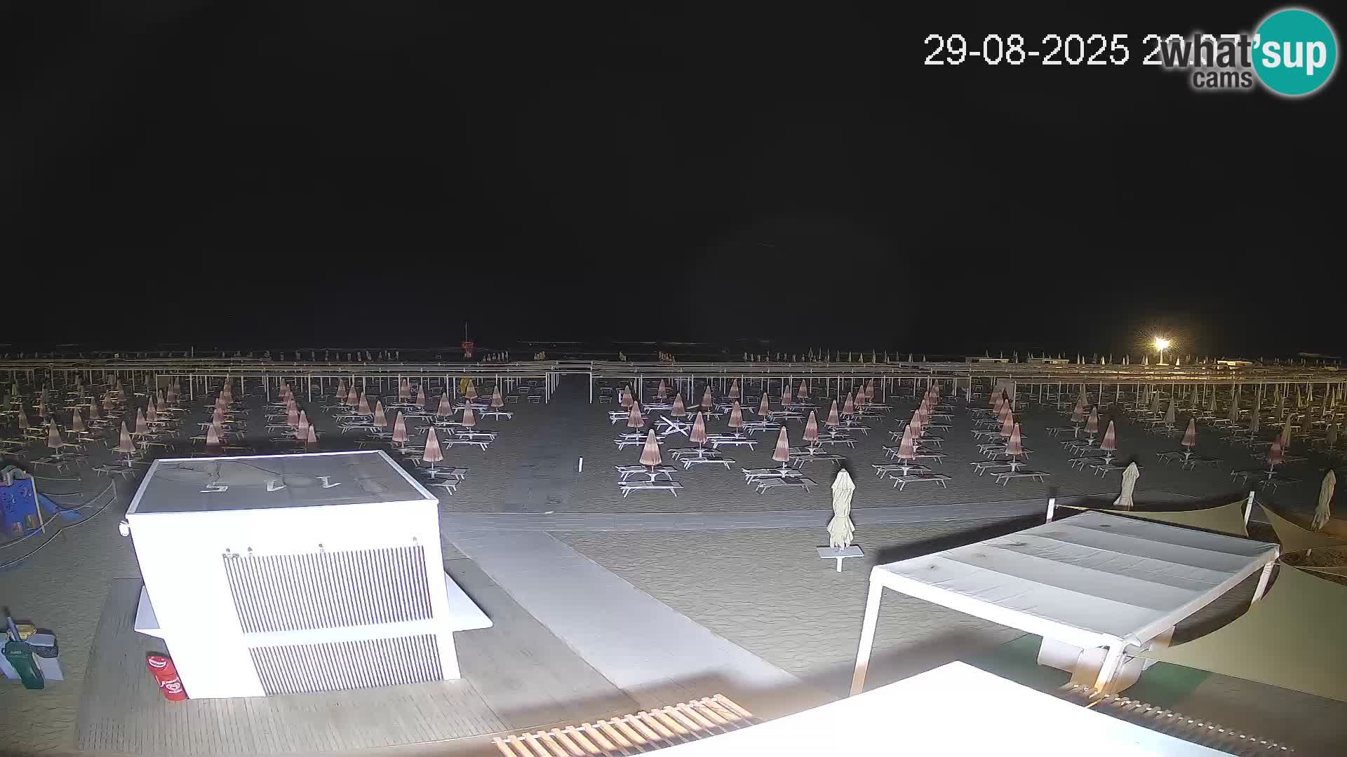 Live webcam Riccione – Bagni Oreste spiaggia 115