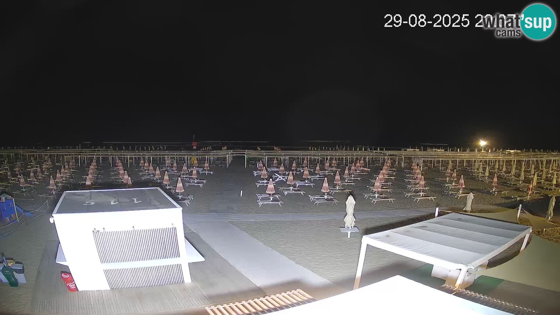 Camera en vivo playa Riccione – Bagni Oreste spiaggia 115 – Italia