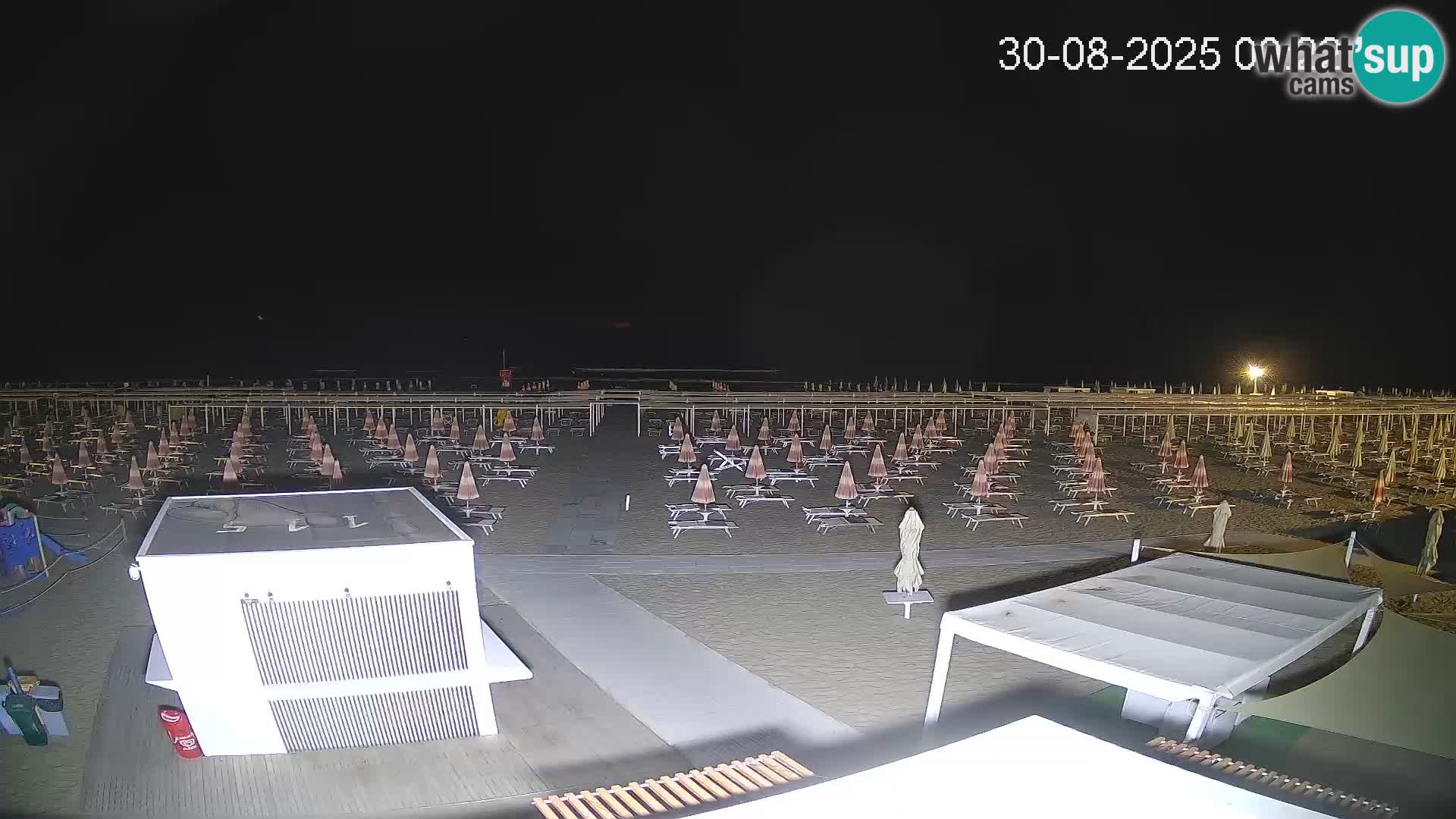 Camera en vivo playa Riccione – Bagni Oreste spiaggia 115 – Italia