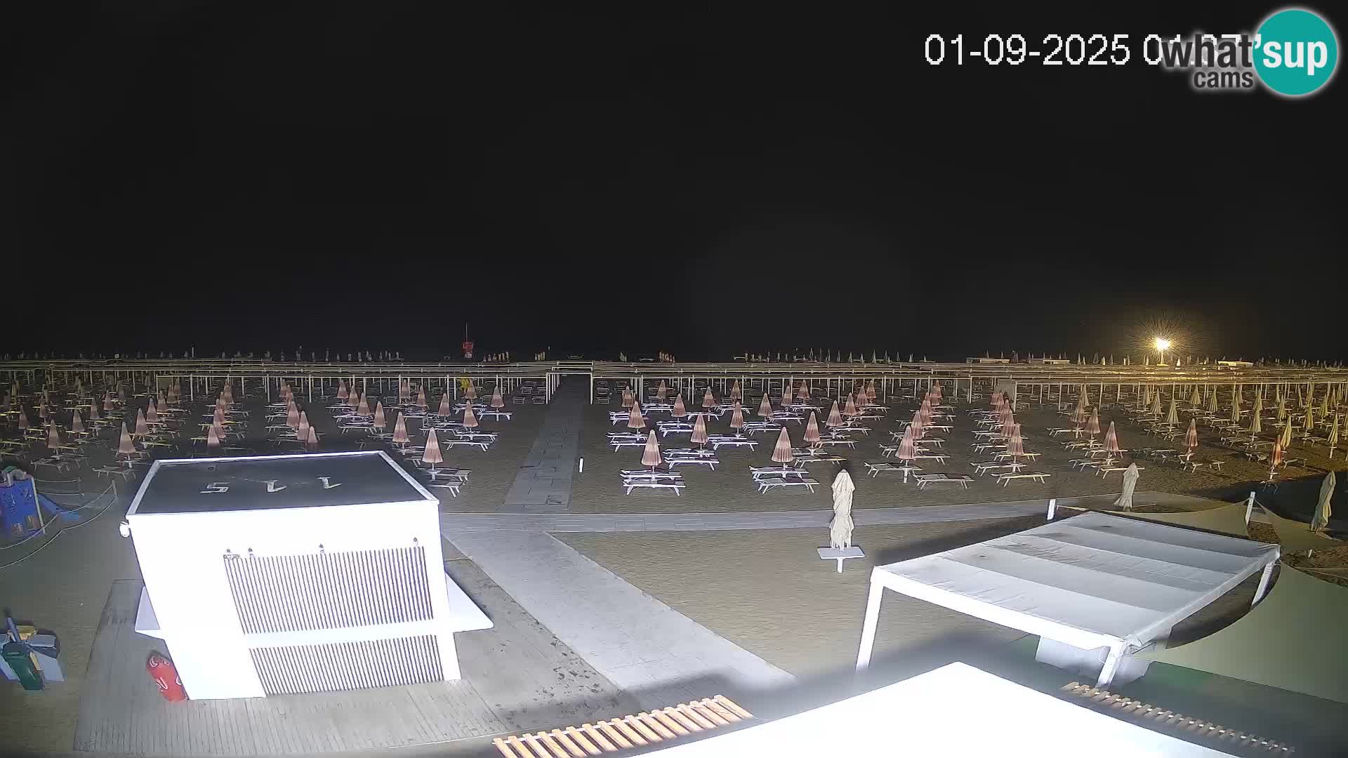 Live webcam Riccione beach – Bagni Oreste spiaggia 115