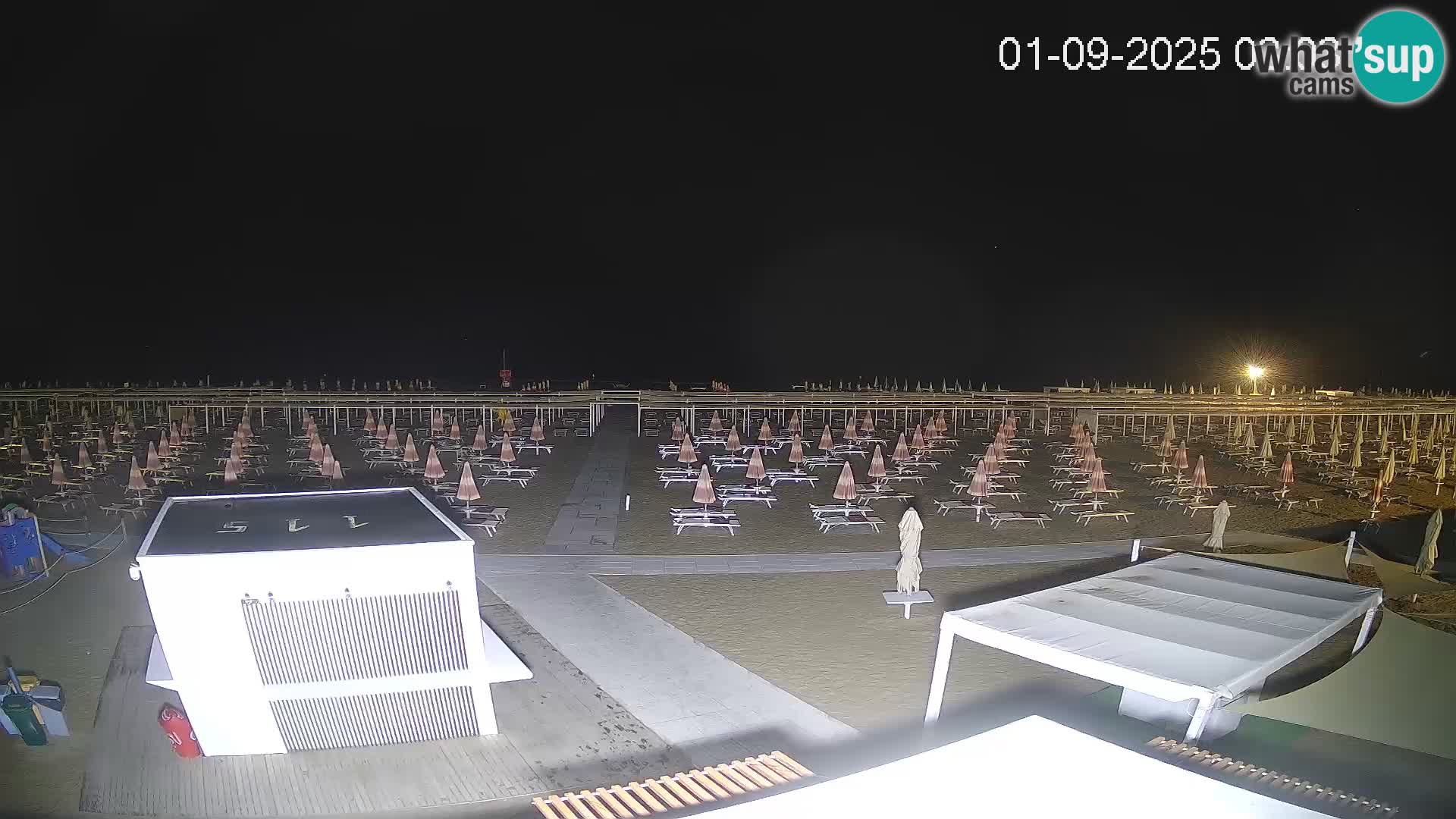 Live webcam Riccione beach – Bagni Oreste spiaggia 115