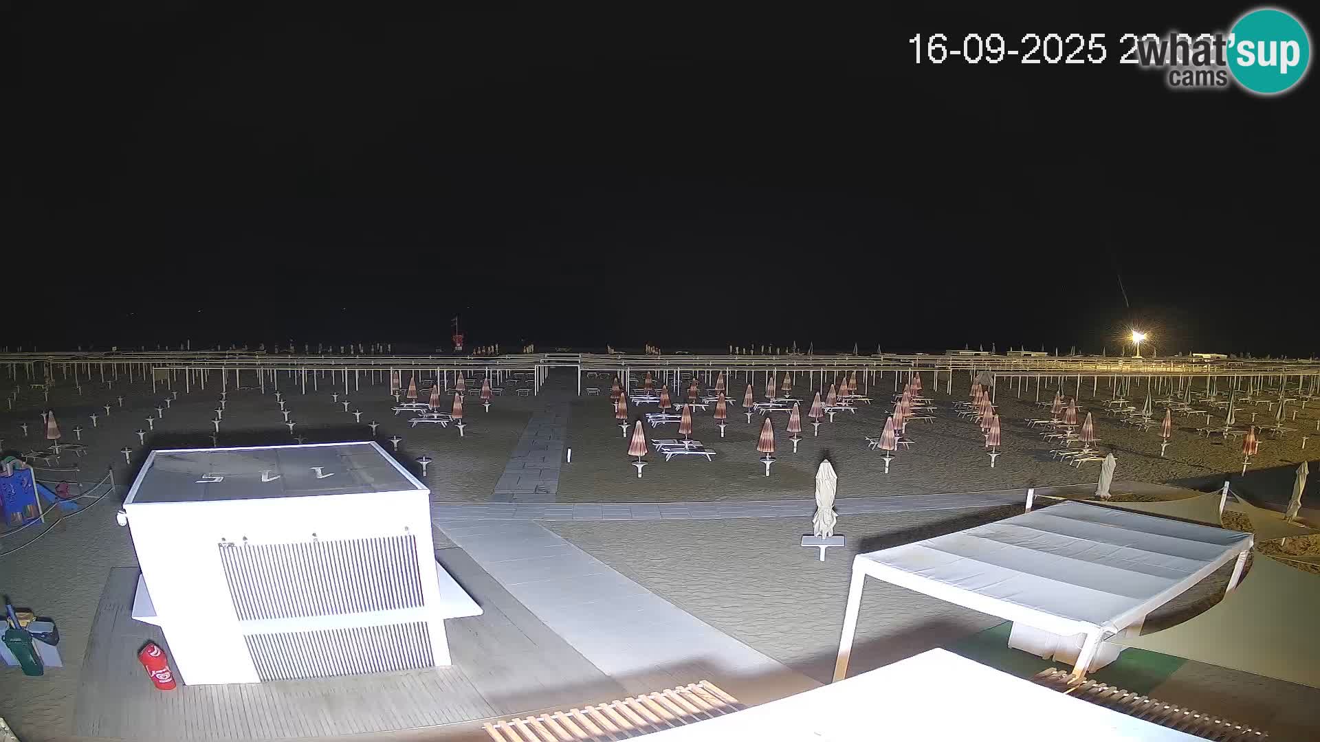 Live webcam Riccione beach – Bagni Oreste spiaggia 115
