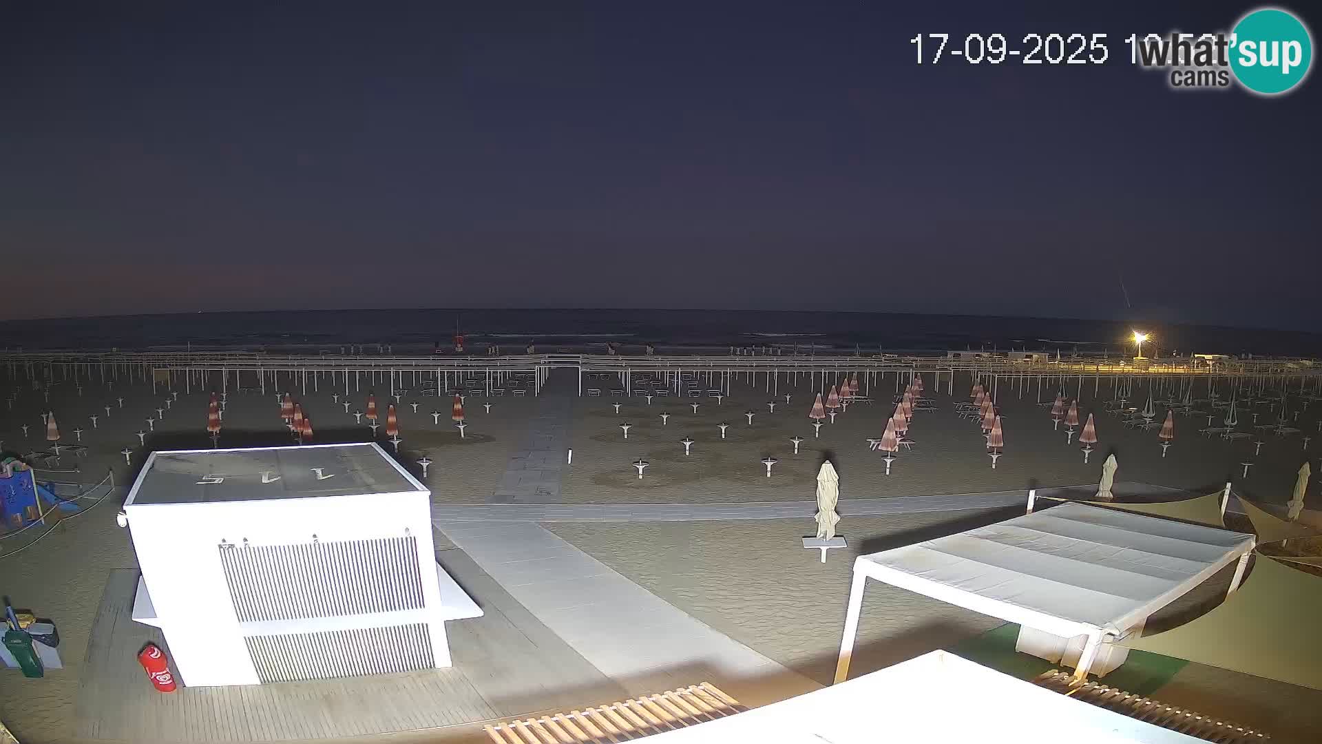 Live webcam Riccione beach – Bagni Oreste spiaggia 115