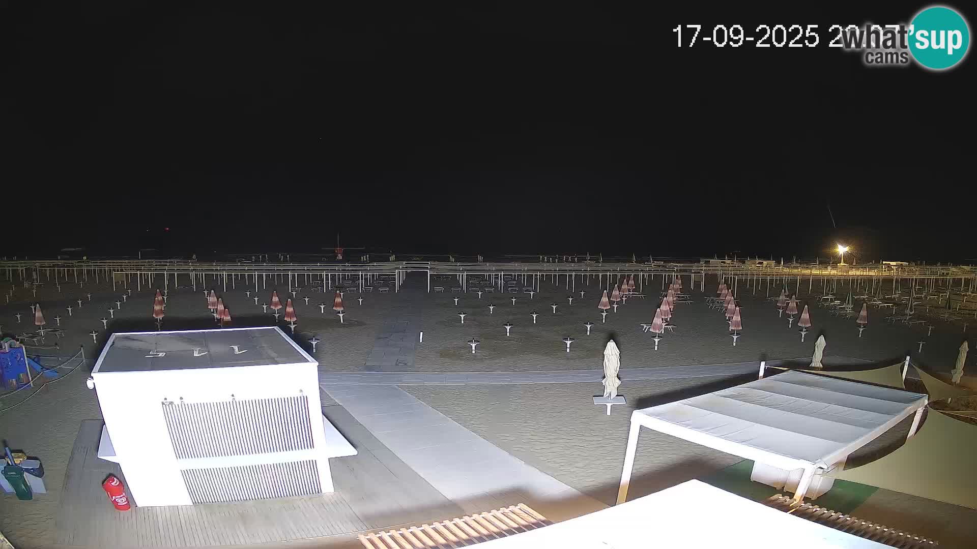 Live webcam Riccione – Bagni Oreste spiaggia 115