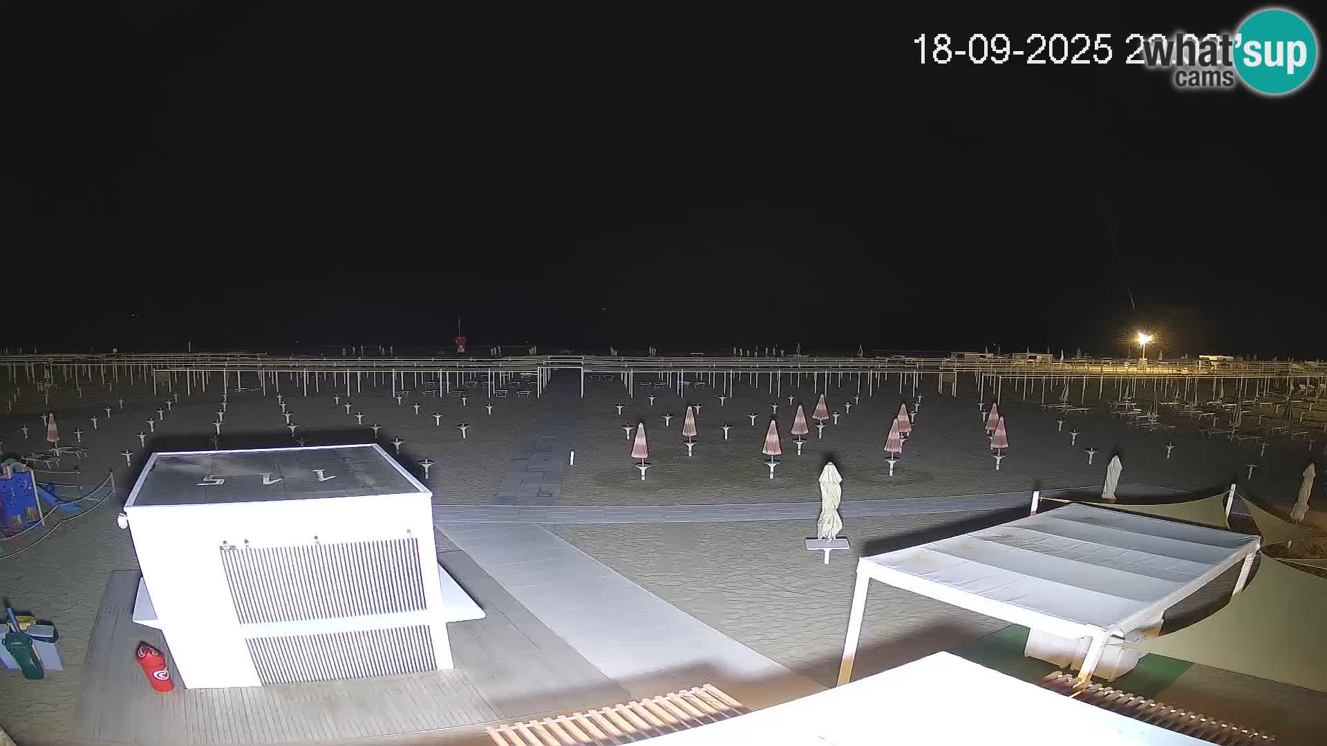 Camera en vivo playa Riccione – Bagni Oreste spiaggia 115 – Italia