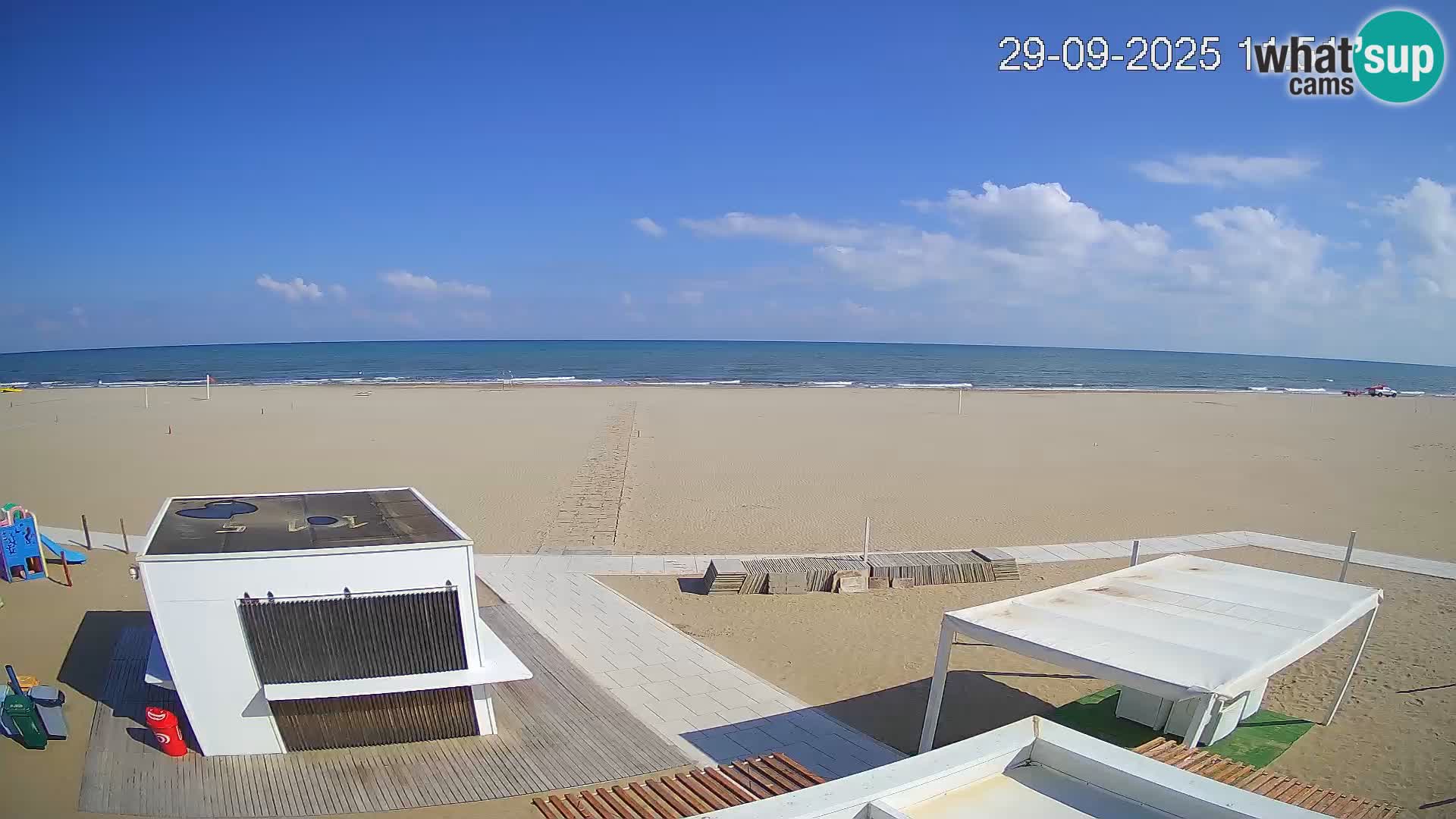 Live webcam Riccione – Bagni Oreste spiaggia 115