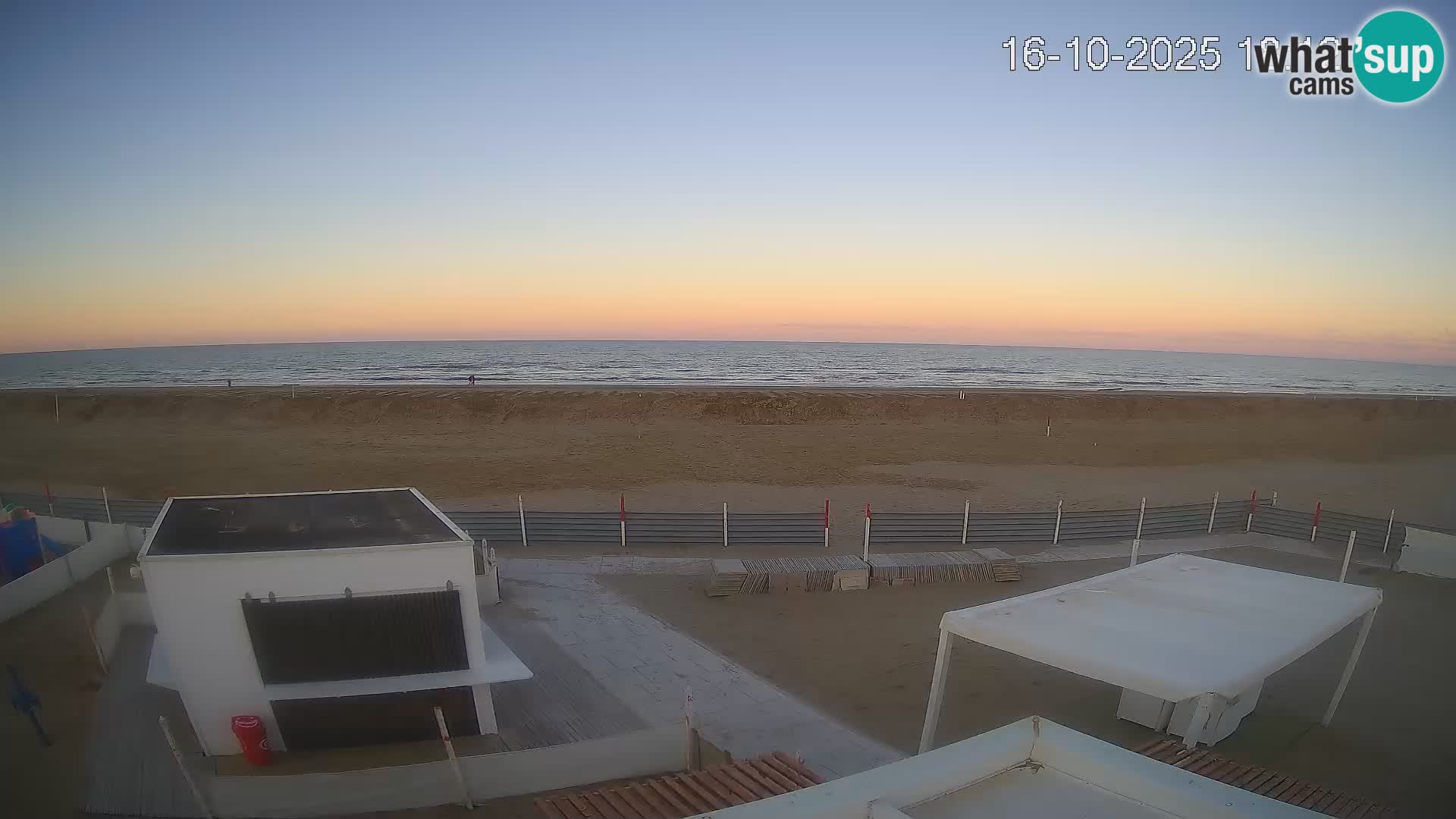 Live webcam Riccione – Bagni Oreste spiaggia 115