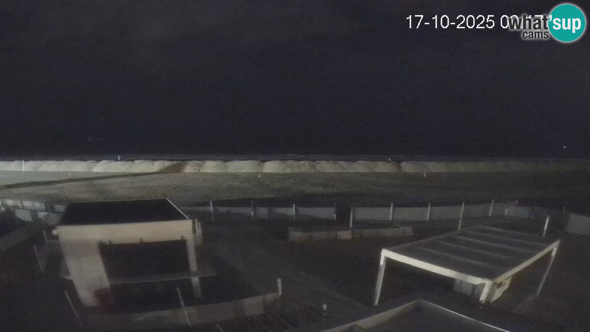 Live webcam Riccione Strand – Bagni Oreste spiaggia 115 – Italien