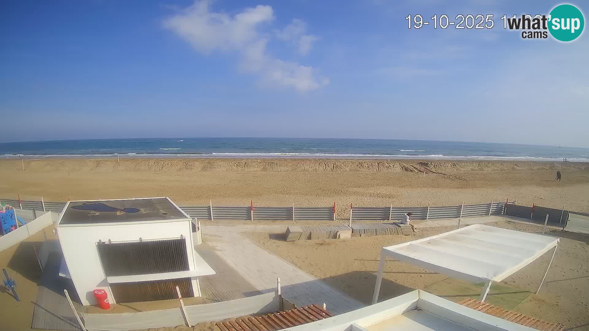 Live webcam Riccione beach – Bagni Oreste spiaggia 115