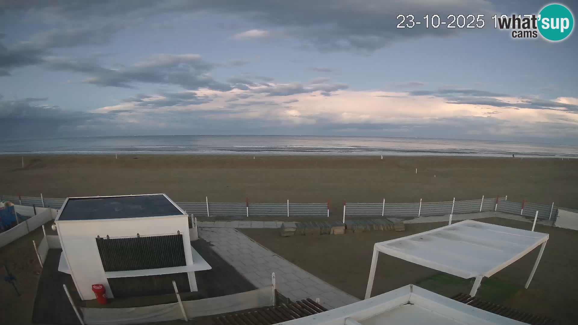 Live webcam Riccione – Bagni Oreste spiaggia 115