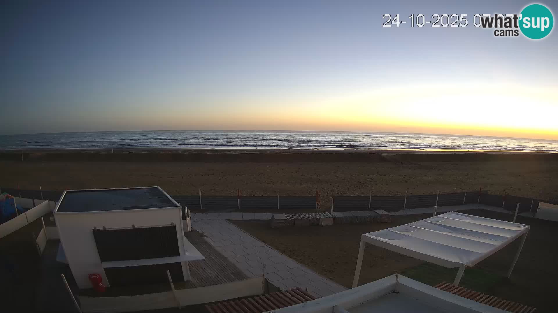 Live webcam Riccione beach – Bagni Oreste spiaggia 115
