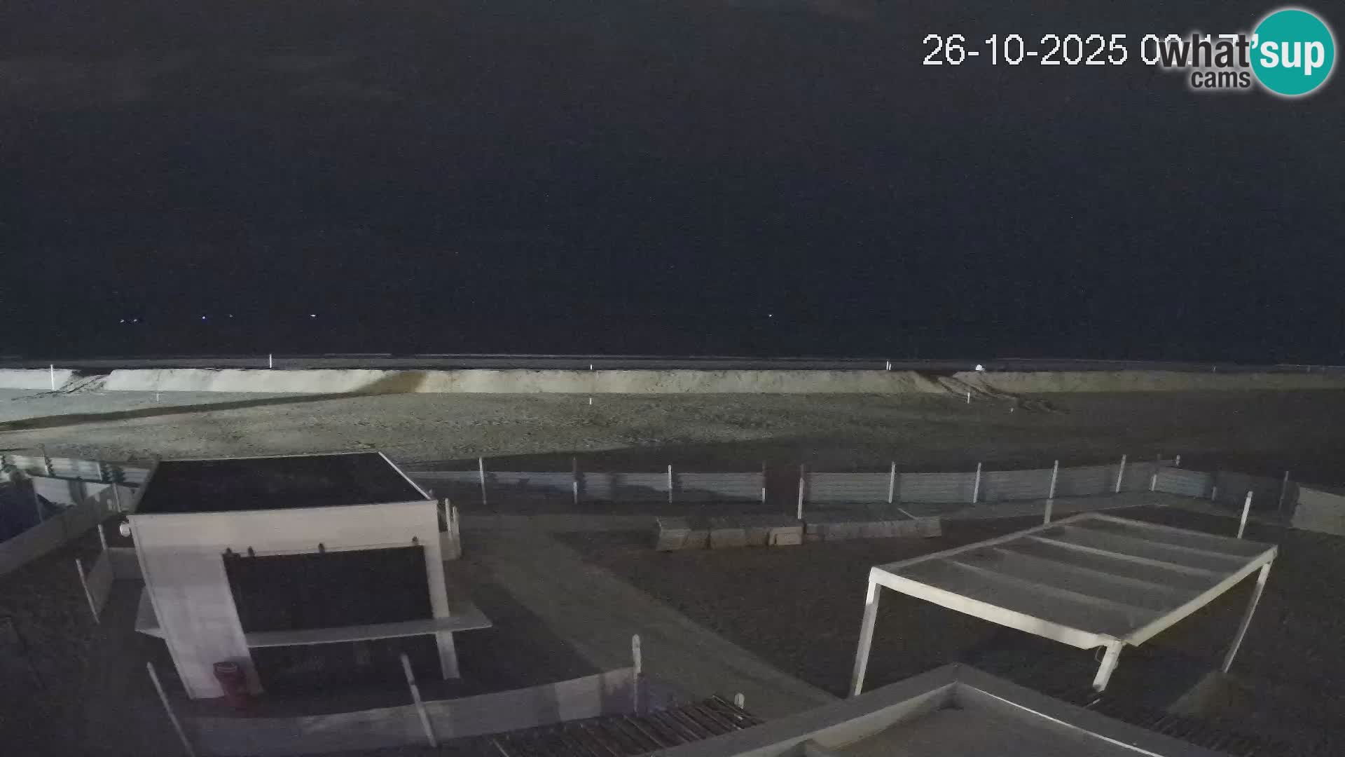 Webcam Riccione plage – Bagni Oreste spiaggia 115 – Italie