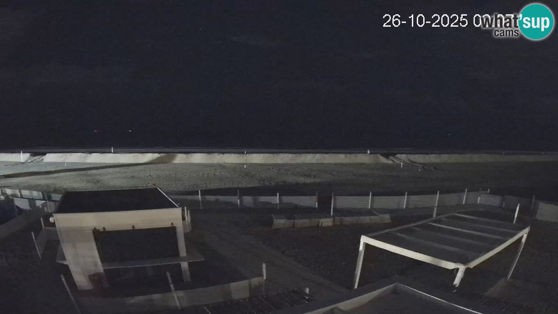 Webcam Riccione plage – Bagni Oreste spiaggia 115 – Italie