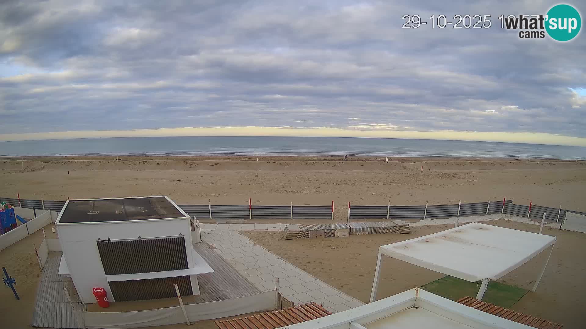 Live webcam Riccione – Bagni Oreste spiaggia 115