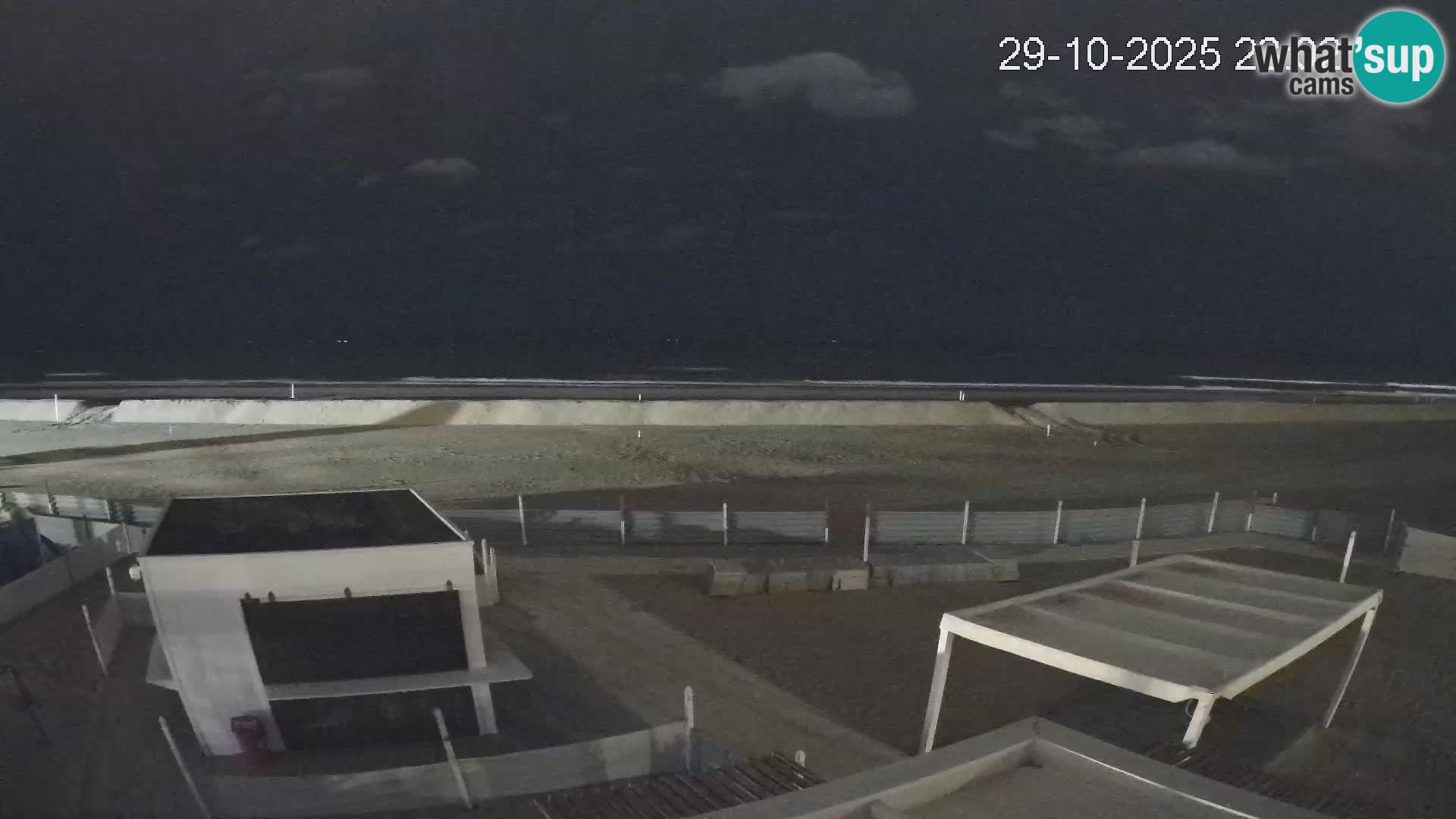 Webcam Riccione plage – Bagni Oreste spiaggia 115 – Italie