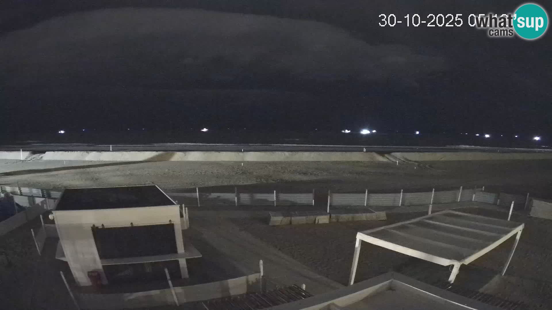 Live webcam Riccione – Bagni Oreste spiaggia 115