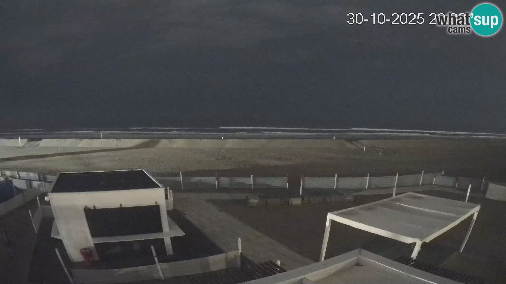 Live webcam Riccione Strand – Bagni Oreste spiaggia 115 – Italien