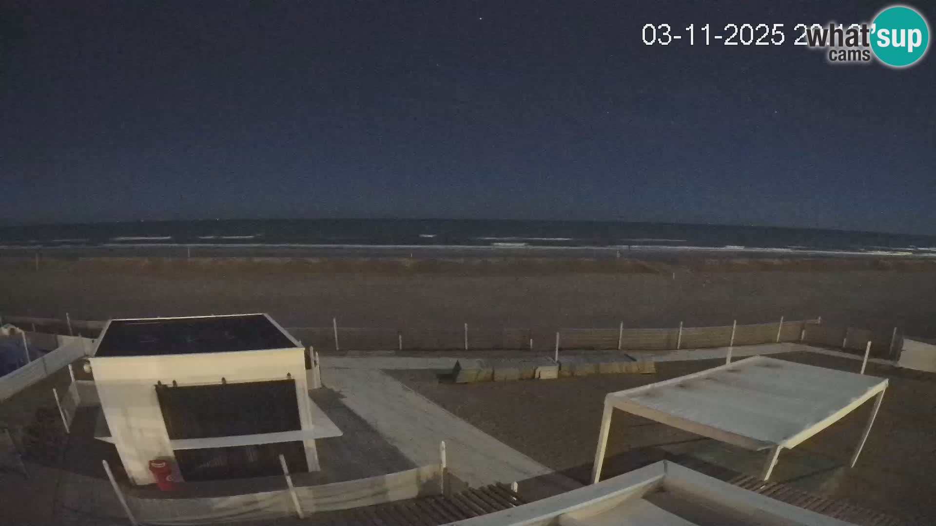 Web kamera plaža Riccione – Bagni Oreste spiaggia 115 – Italija