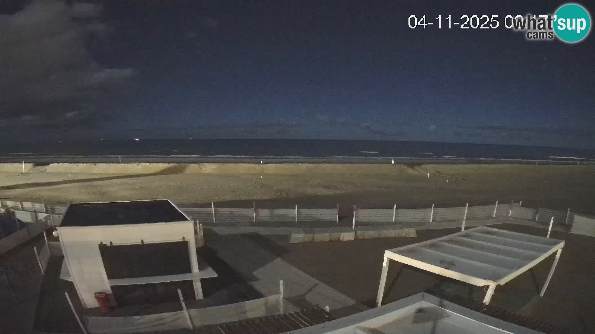 Live webcam Riccione Strand – Bagni Oreste spiaggia 115 – Italien