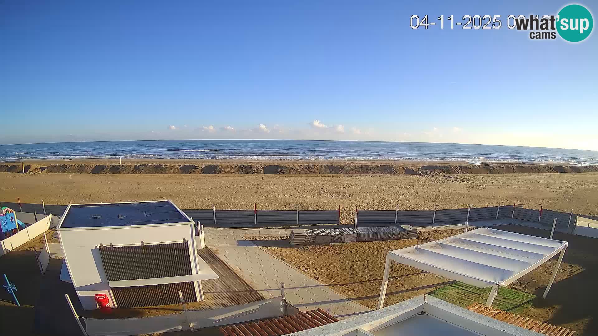Live webcam Riccione beach – Bagni Oreste spiaggia 115