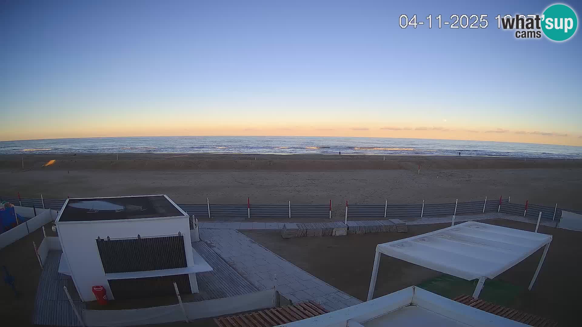 Camera en vivo playa Riccione – Bagni Oreste spiaggia 115 – Italia