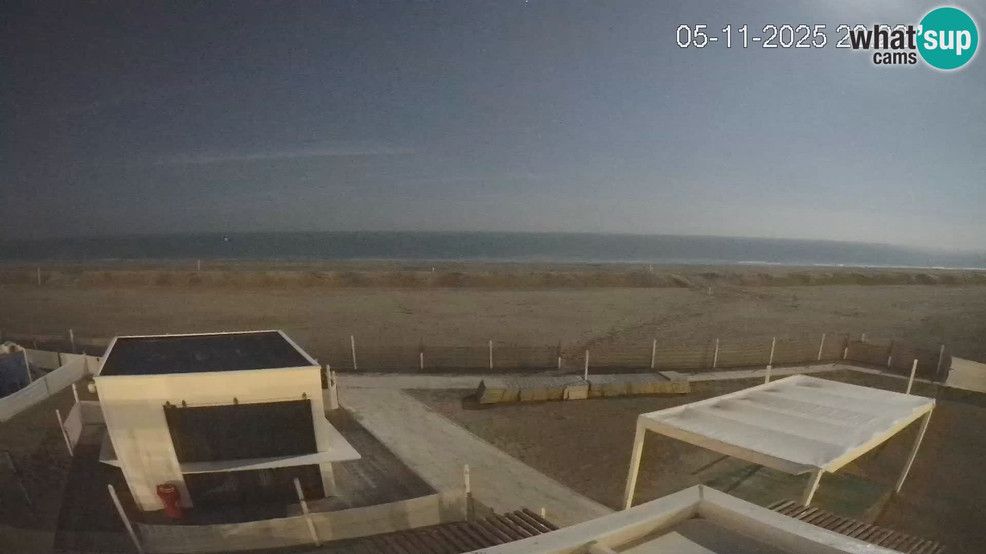 Live webcam Riccione – Bagni Oreste spiaggia 115
