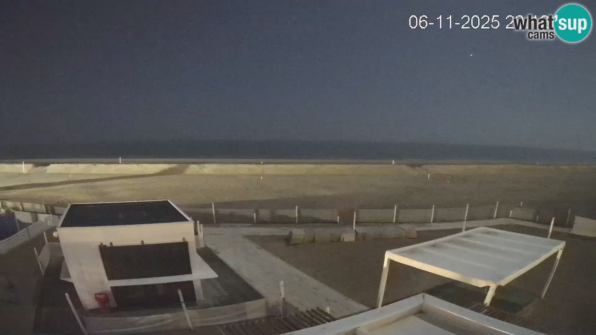 Live webcam Riccione – Bagni Oreste spiaggia 115