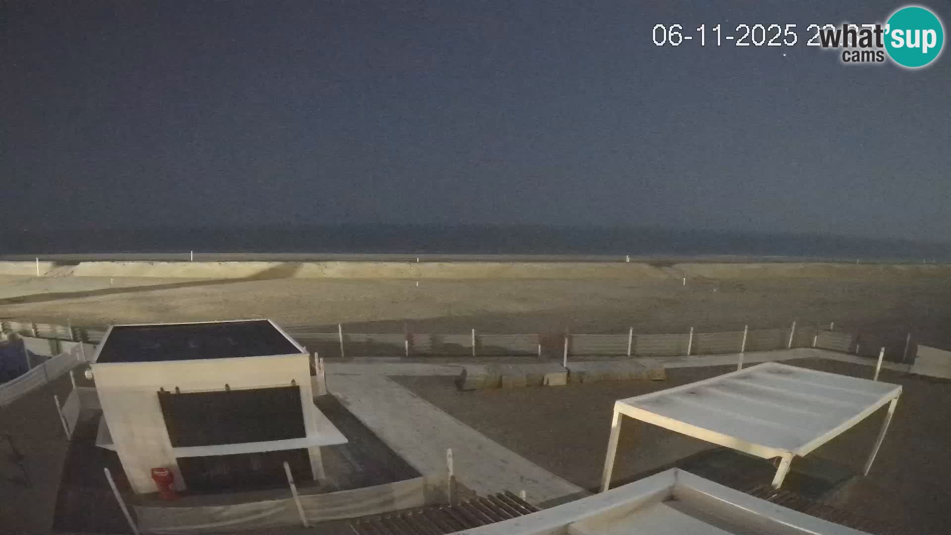 Live webcam Riccione – Bagni Oreste spiaggia 115