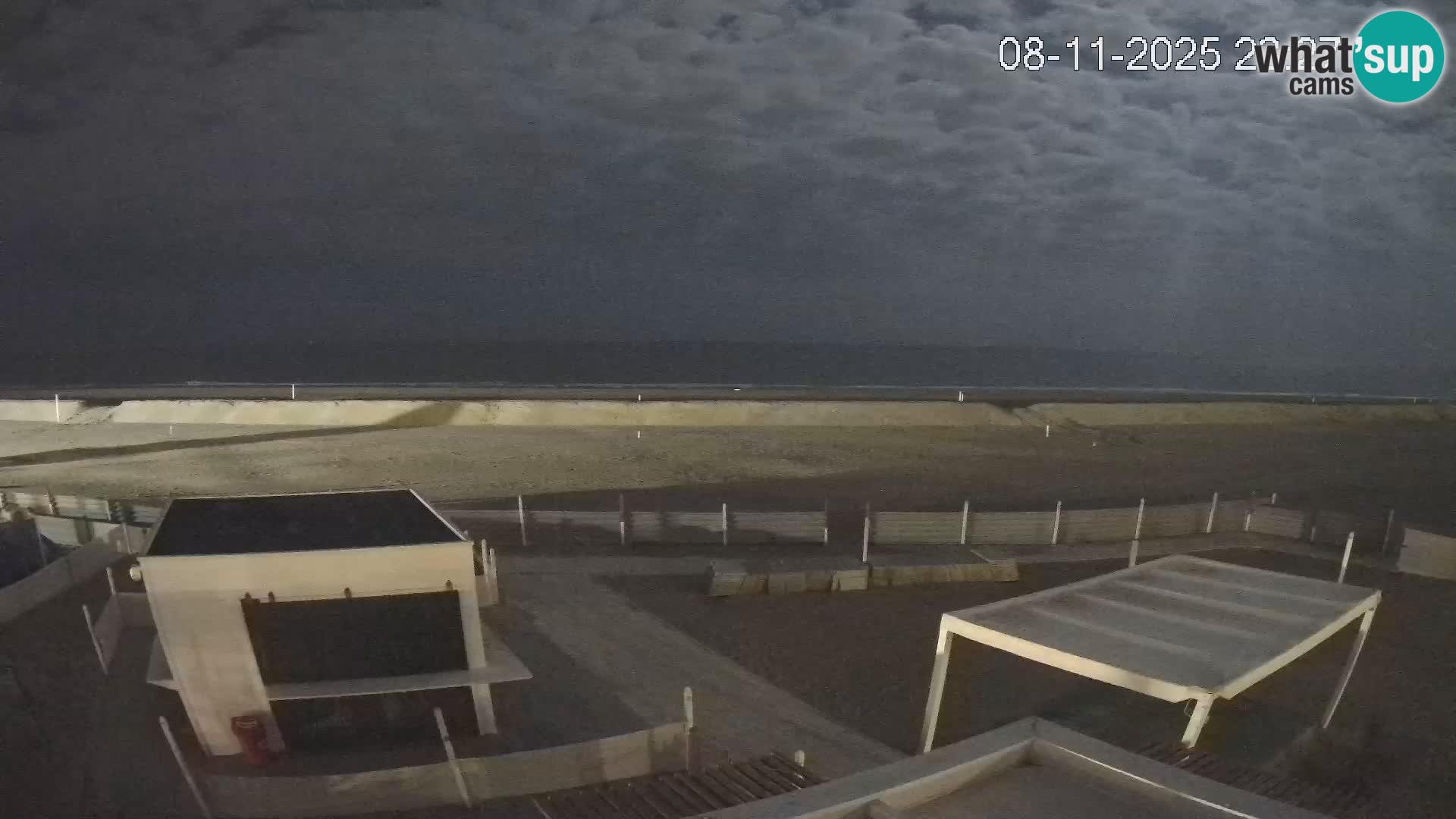 Web kamera plaža Riccione – Bagni Oreste spiaggia 115 – Italija