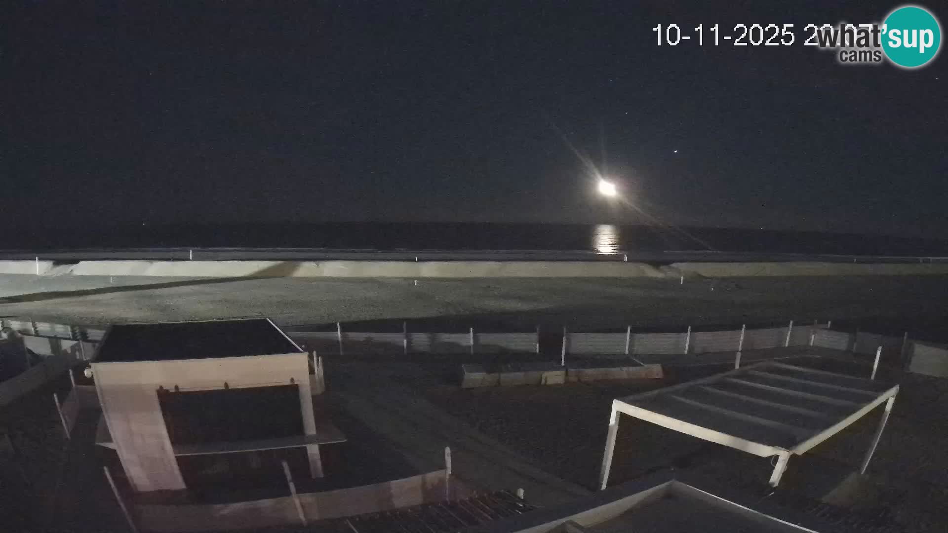 Web kamera plaža Riccione – Bagni Oreste spiaggia 115 – Italija