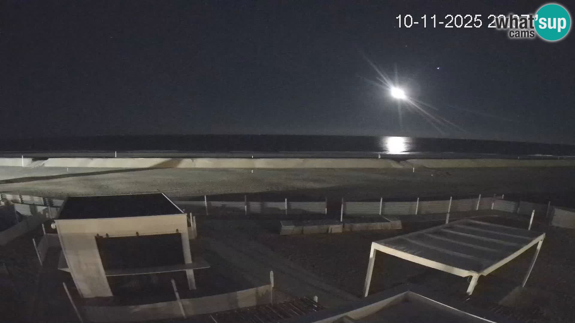 Live webcam Riccione Strand – Bagni Oreste spiaggia 115 – Italien