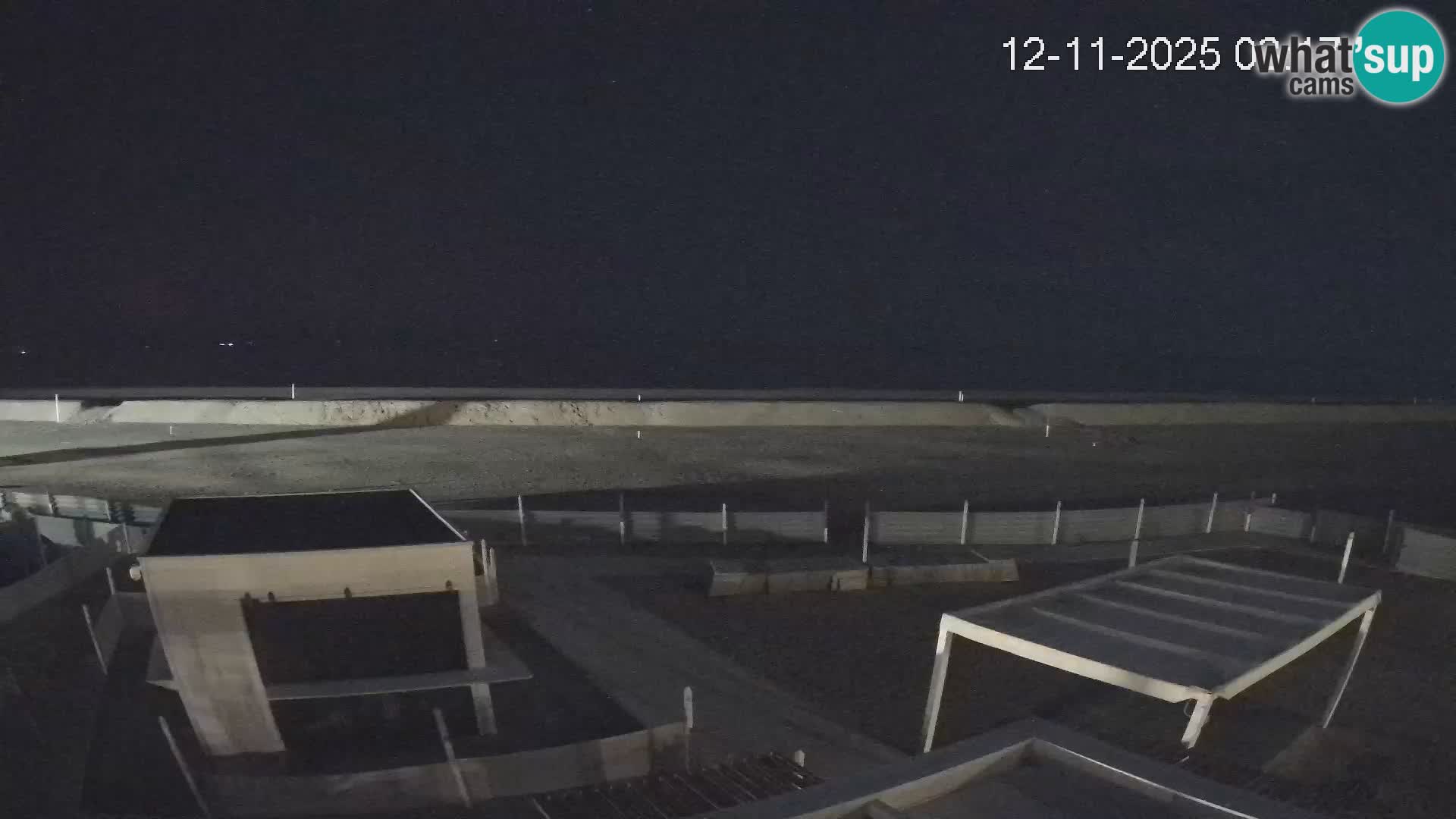 Live webcam Riccione Strand – Bagni Oreste spiaggia 115 – Italien