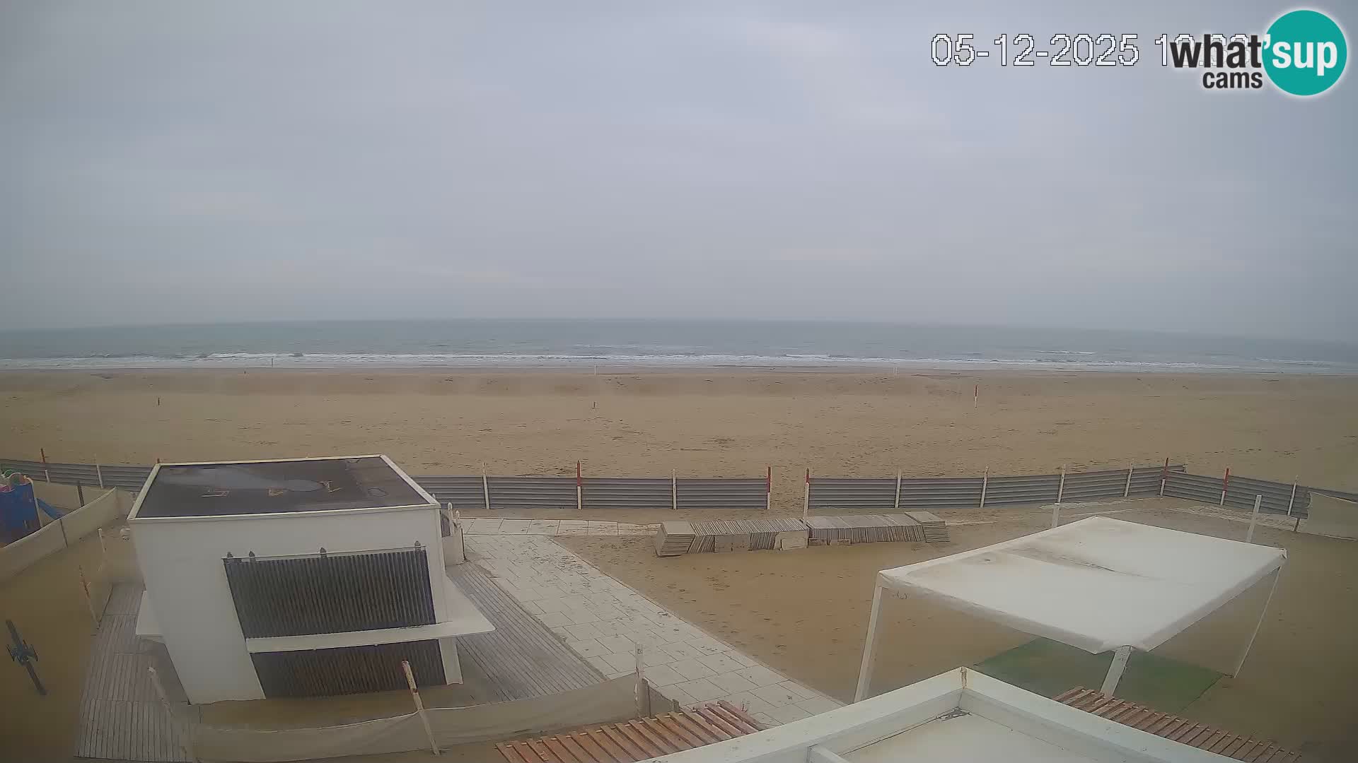 Live webcam Riccione Strand – Bagni Oreste spiaggia 115 – Italien
