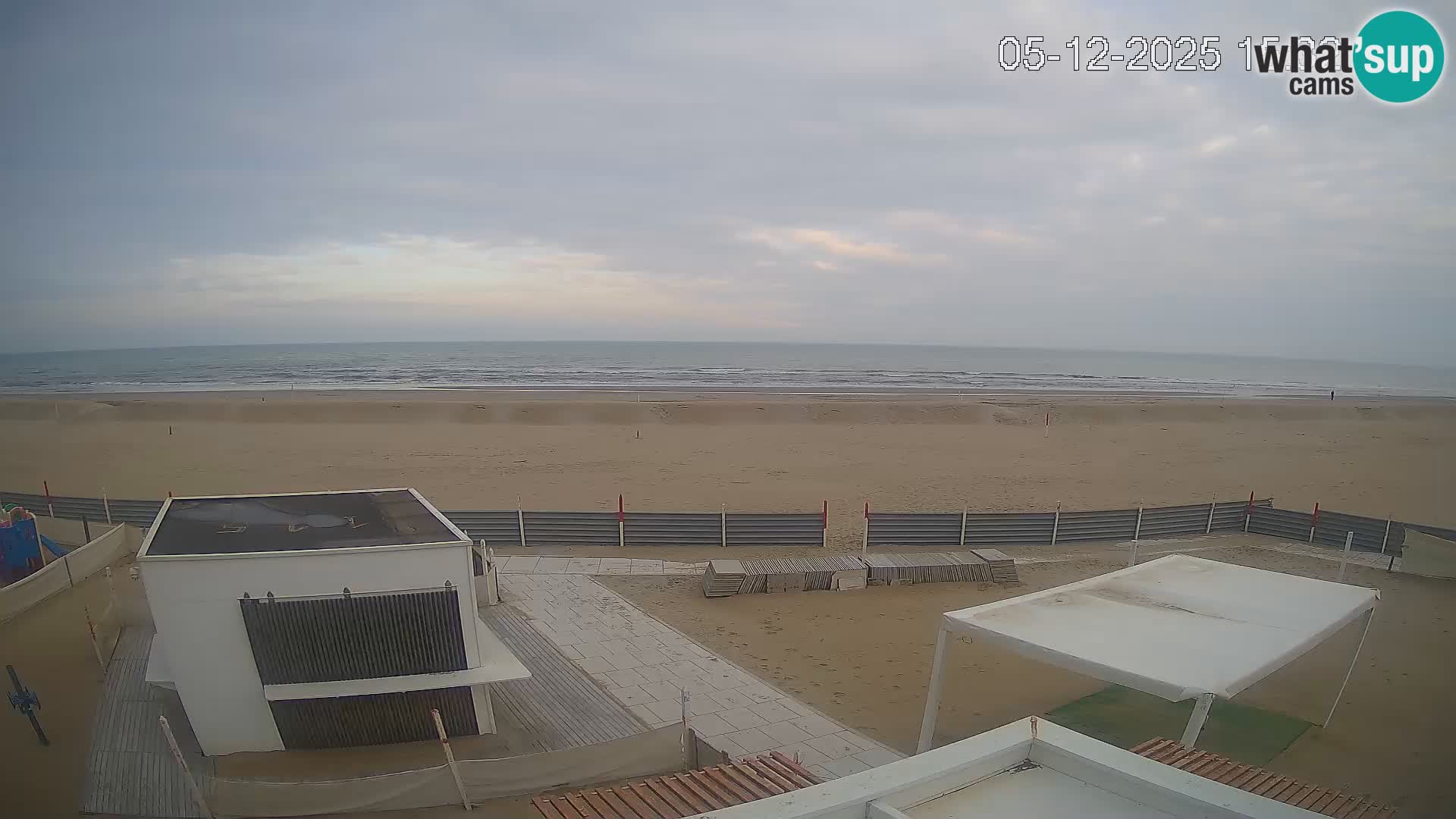 Web kamera plaža Riccione – Bagni Oreste spiaggia 115 – Italija