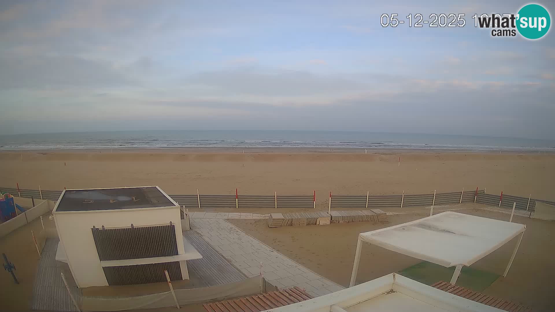 Spletna kamera plaža Riccione – Bagni Oreste spiaggia 115 – Italija