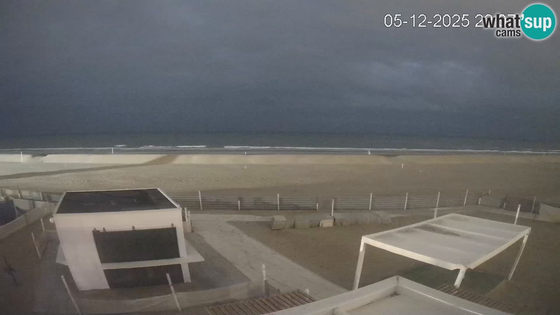 Webcam Riccione plage – Bagni Oreste spiaggia 115 – Italie