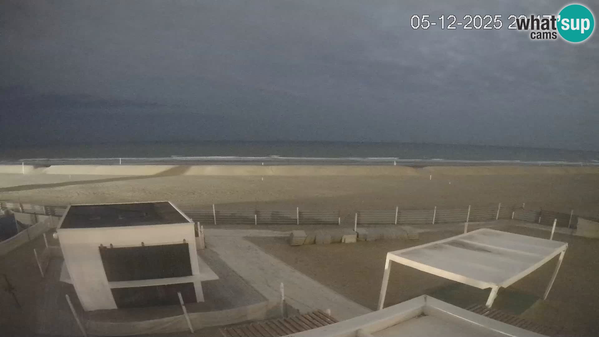 Webcam Riccione plage – Bagni Oreste spiaggia 115 – Italie