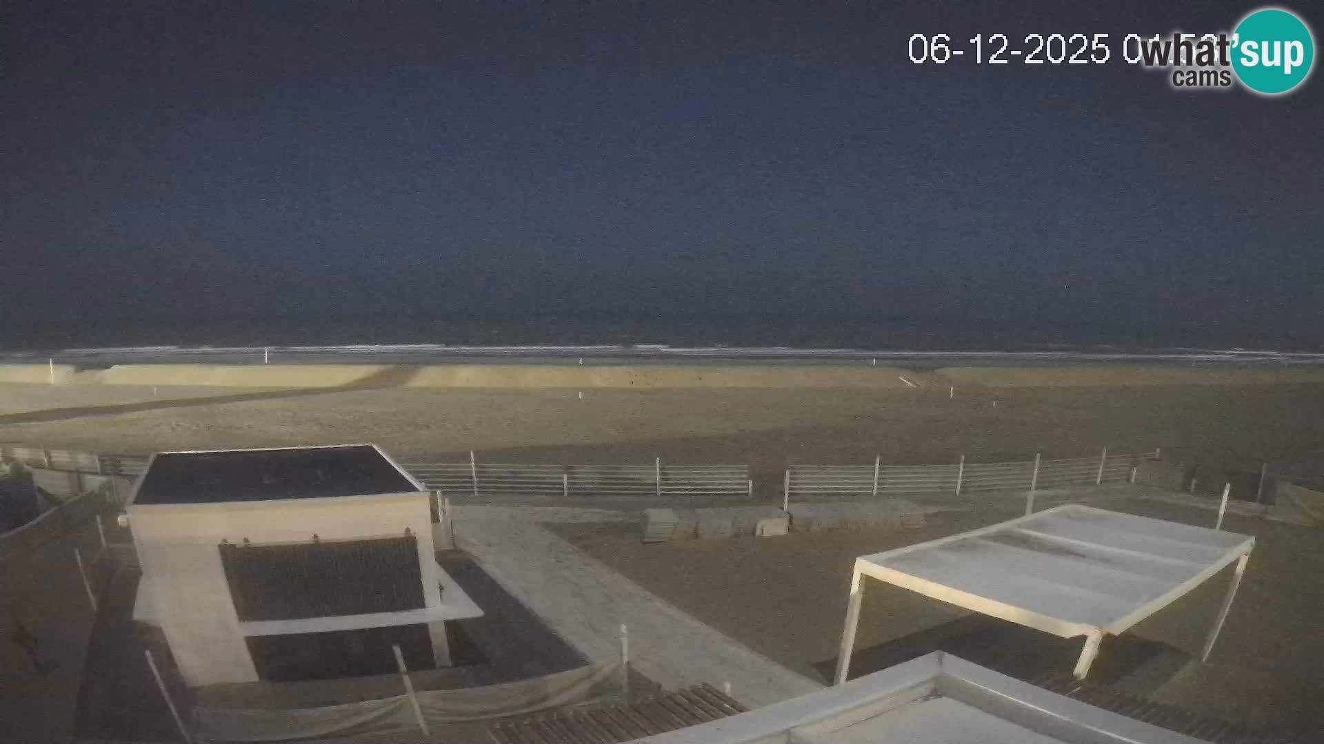 Live webcam Riccione Strand – Bagni Oreste spiaggia 115 – Italien