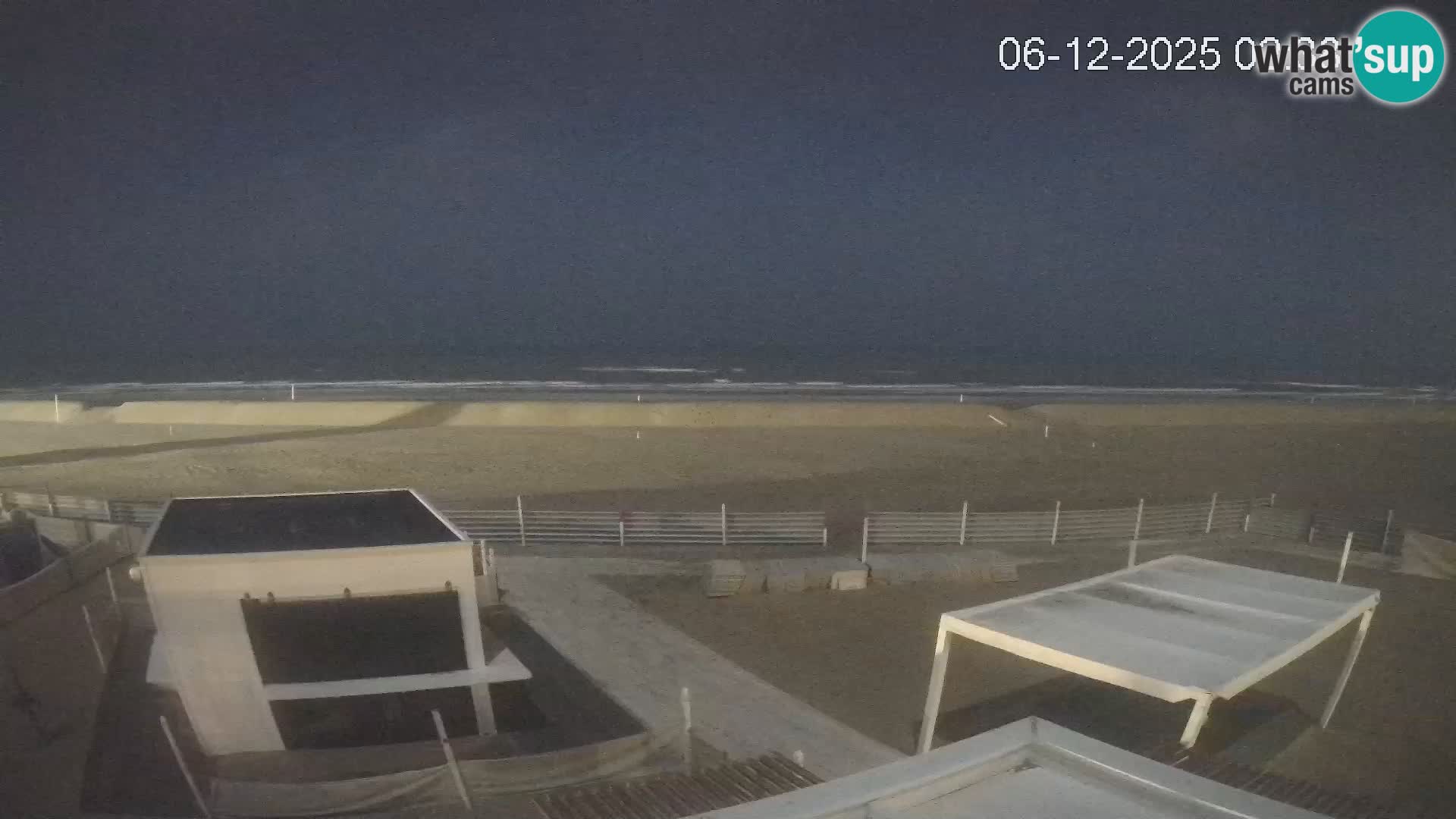 Live webcam Riccione Strand – Bagni Oreste spiaggia 115 – Italien