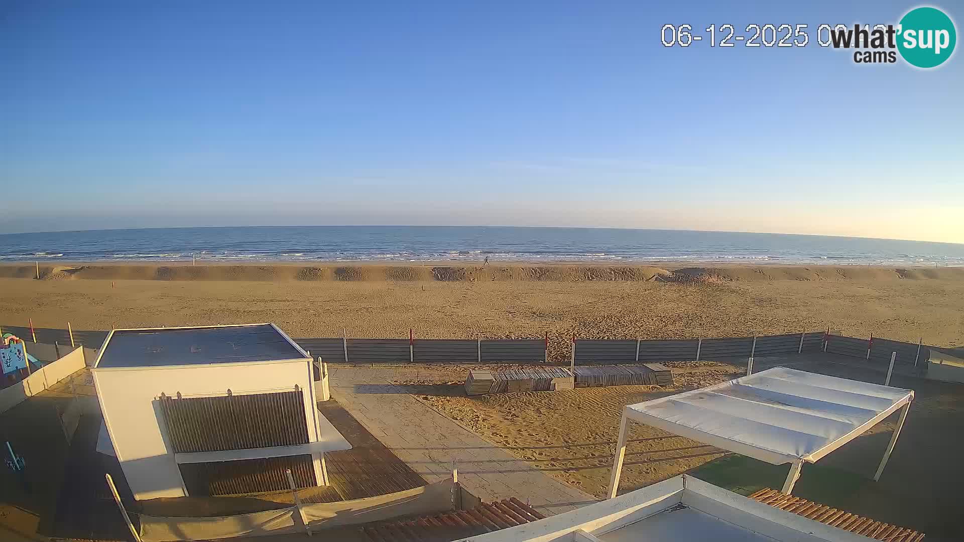 Live webcam Riccione beach – Bagni Oreste spiaggia 115