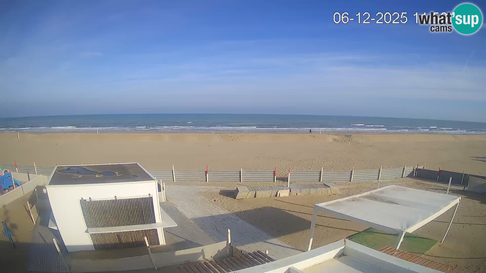 Camera en vivo playa Riccione – Bagni Oreste spiaggia 115 – Italia