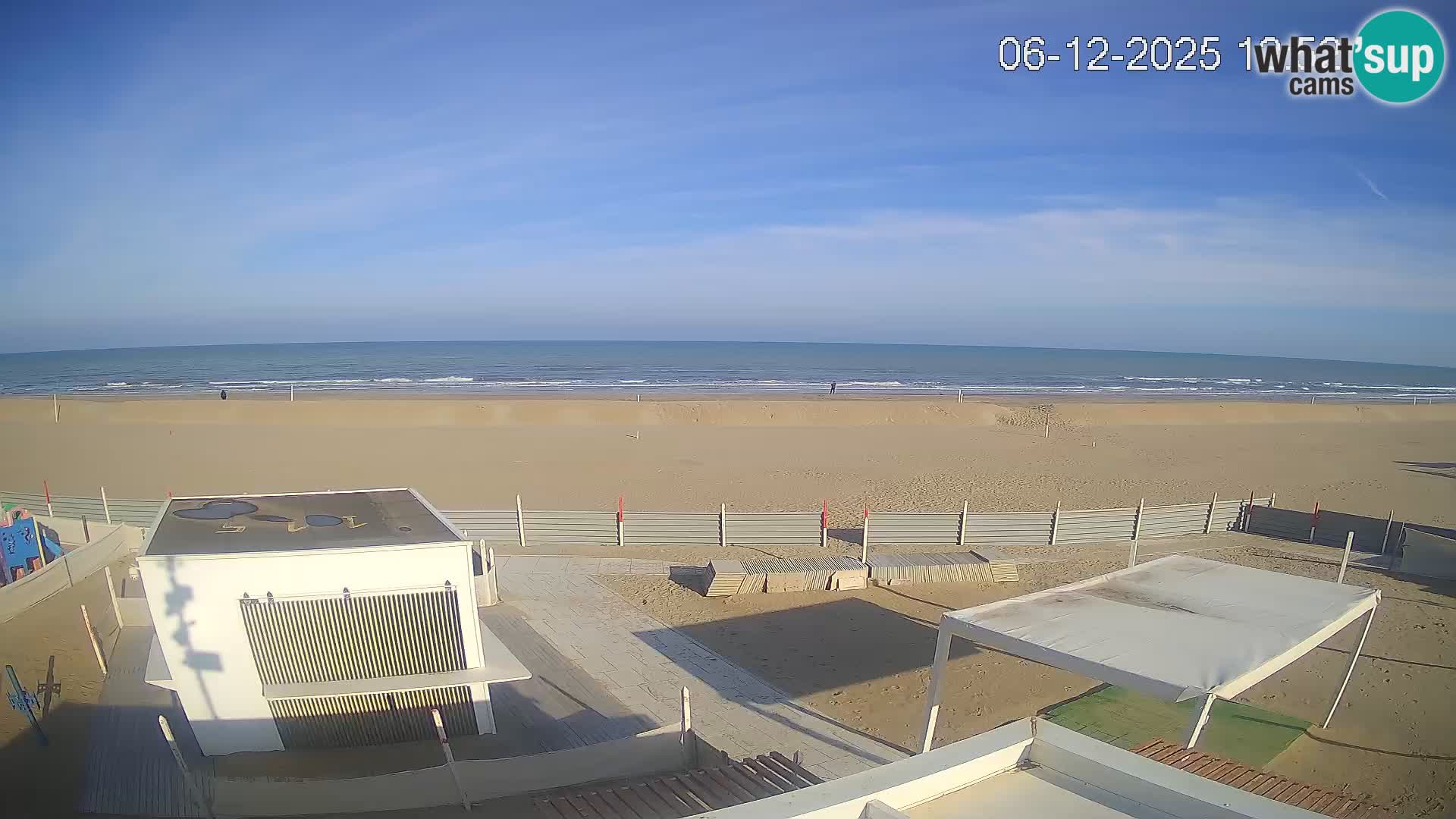 Camera en vivo playa Riccione – Bagni Oreste spiaggia 115 – Italia
